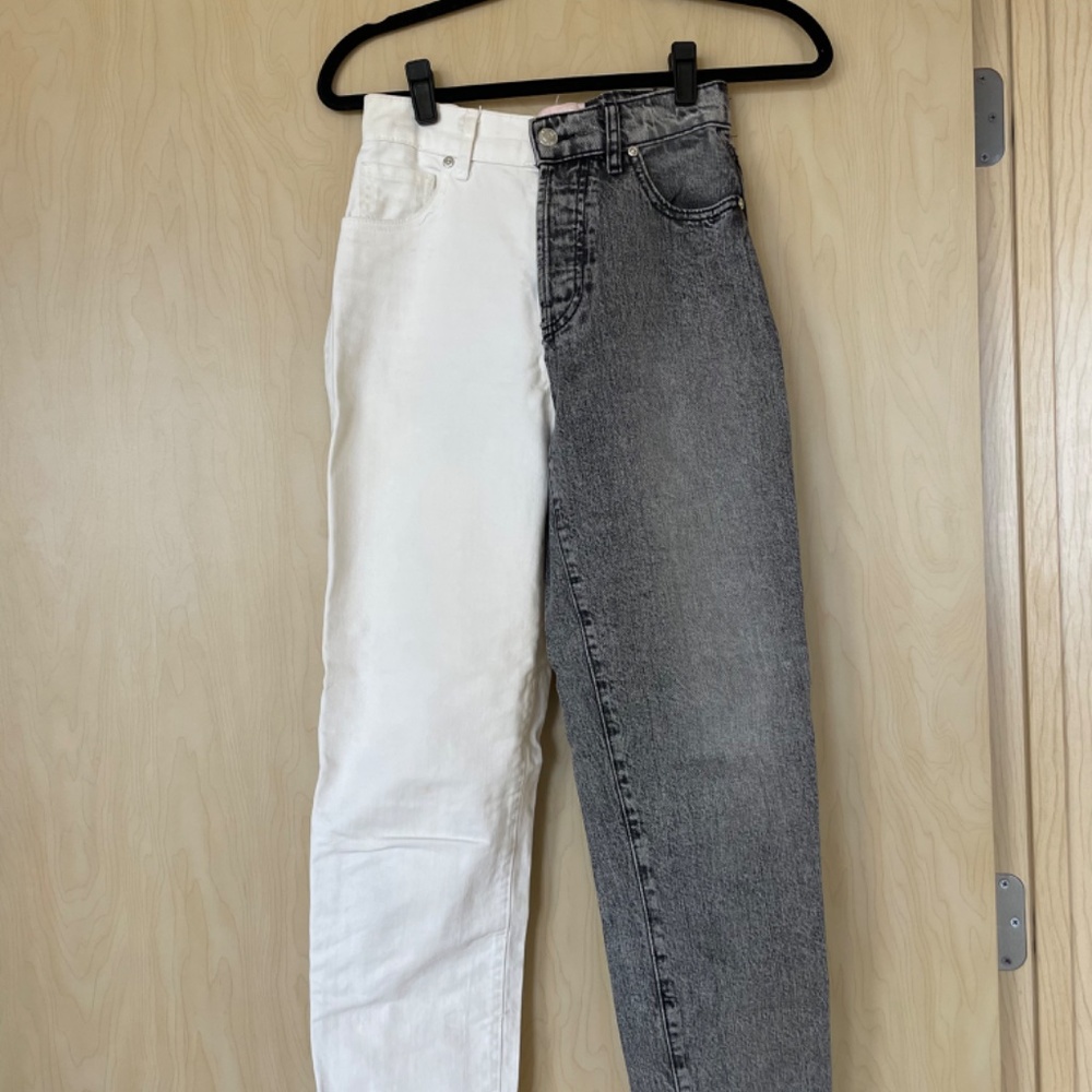 Revice Demin Black And White Jeans - image 2